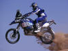 this is an picture of a BMW GS motorcycle jumping