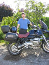 this is an picture of a BMW GS motorcycle