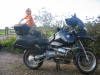 this is an picture of a BMW GS motorcycle