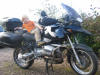 this is an picture of a BMW GS motorcycle